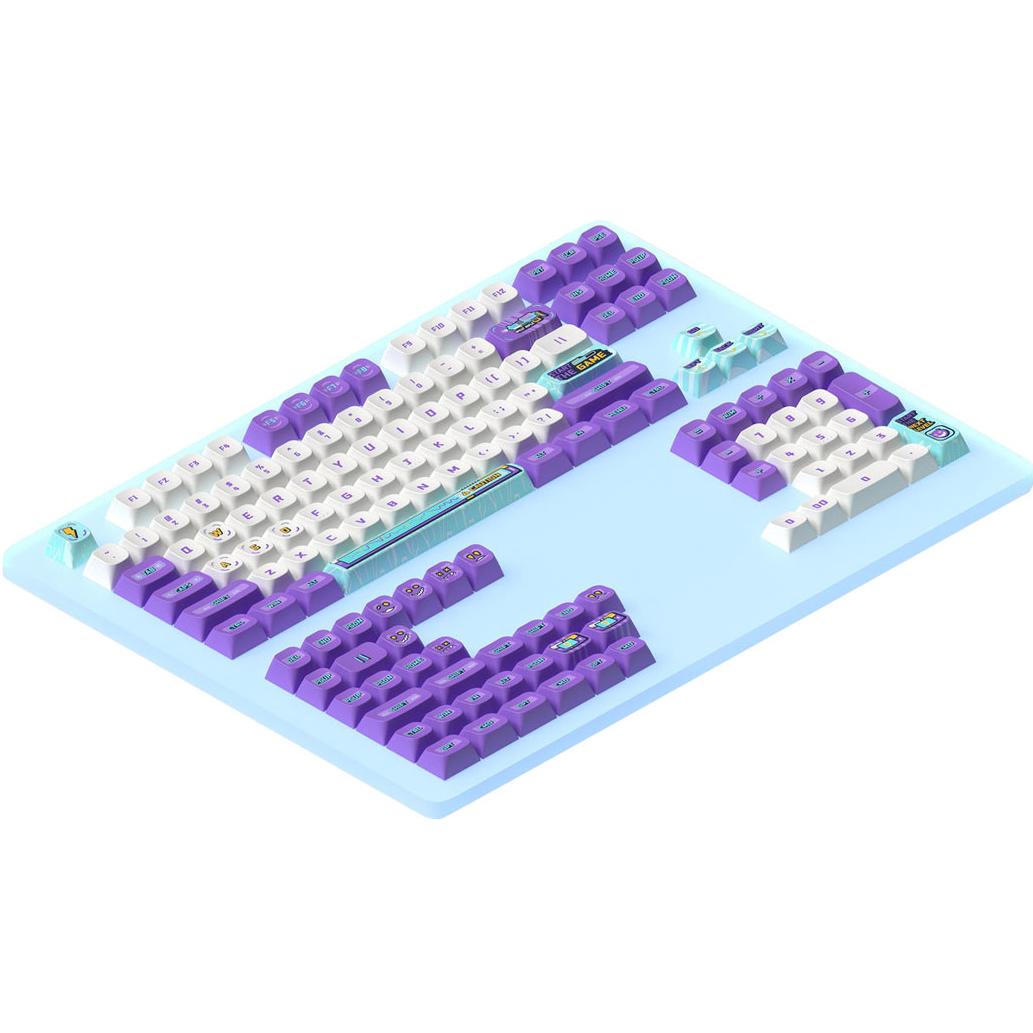 A large main feature product image of Keytok KDS Arcade-ia - Dye-Sub PBT Keycap Set (142pcs)