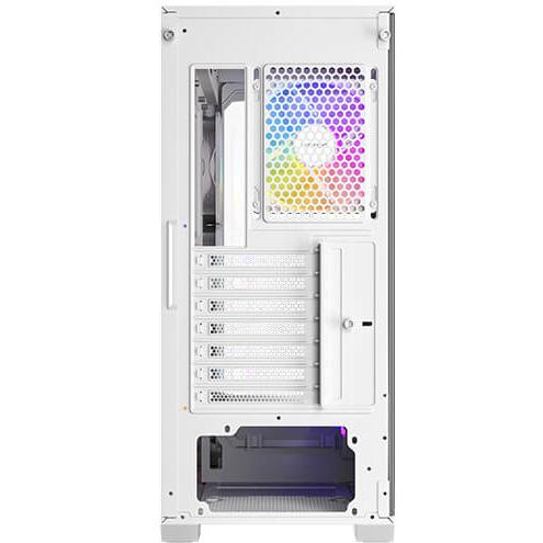 A large main feature product image of Antec C3 ARGB - Mid Tower Case (White)