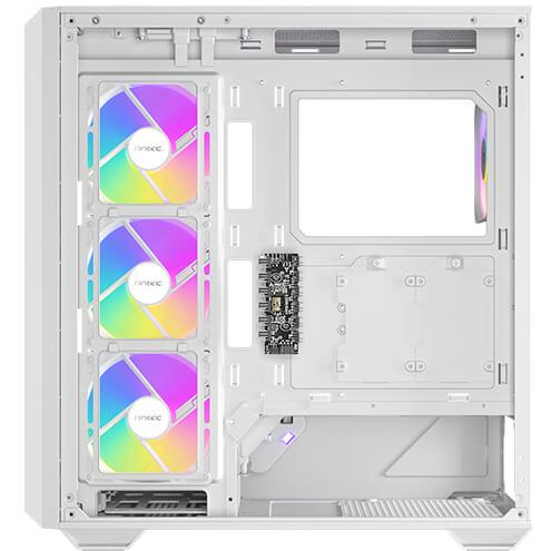 A large main feature product image of Antec C3 ARGB - Mid Tower Case (White)