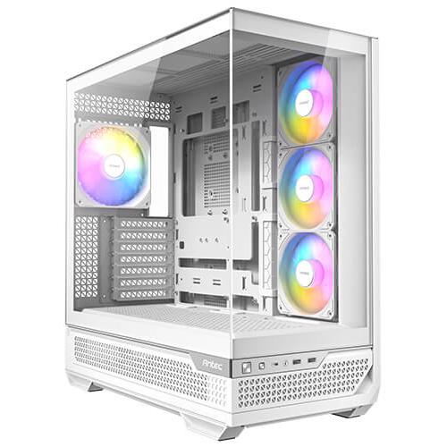 A large main feature product image of Antec C7 ARGB - Mid Tower Case (White)
