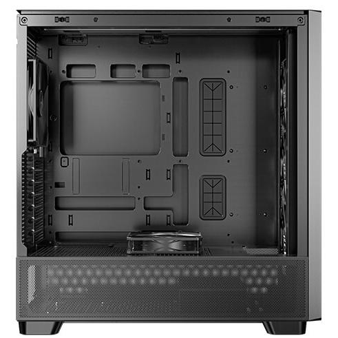 A large main feature product image of Antec Flux - Mid Tower ATX Case (Black)