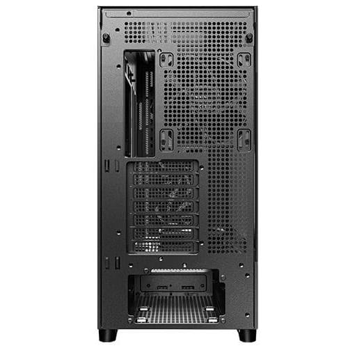 A large main feature product image of Antec Flux - Mid Tower ATX Case (Black)