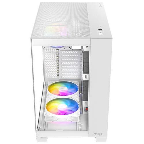 A large main feature product image of Antec C8 ARGB - Tempered Glass Full Tower Case (White)