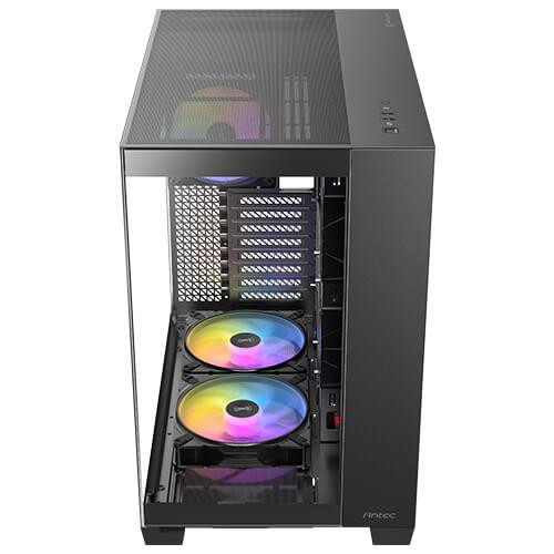 A large main feature product image of Antec C8 ARGB - Tempered Glass Full Tower Case (Black)