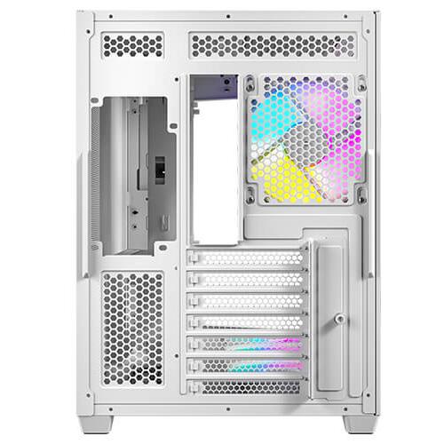 A large main feature product image of Antec C5 ARGB - Tempered Glass Mid Tower Case (White)