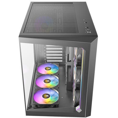 A large main feature product image of Antec C5 ARGB - Tempered Glass Mid Tower Case (Black)