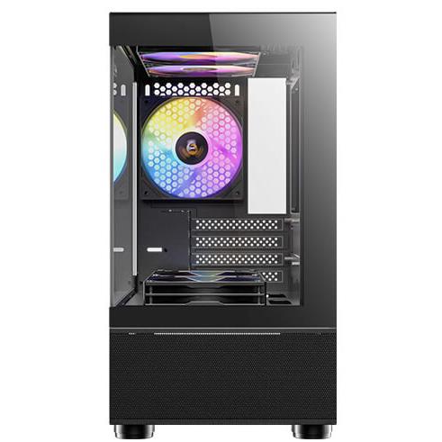 A large main feature product image of Antec CX200M RGB Elite - Micro Tower Case (Black)