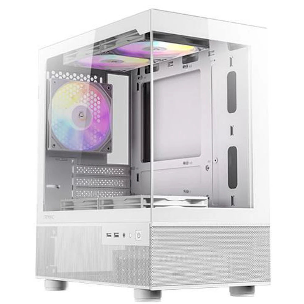 Antec CX200M RGB Elite - Micro Tower Case (White)