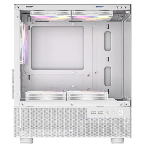 A large main feature product image of Antec CX200M RGB Elite - Micro Tower Case (White)