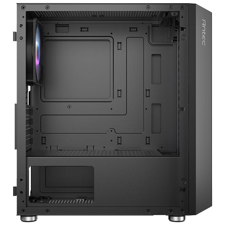 A large main feature product image of Antec NX200M RGB - Micro Tower Case (Black)