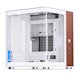 A product image of Jonsbo TK-0 mITX Case - White