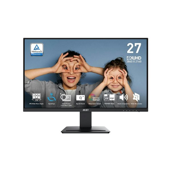 MSI Pro 27in UHD IPS Business and Productivity Monitor