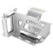 A product image of Antec Shift - Vertical GPU Bracket with PCIe 4.0 x16 Riser Cable (White)