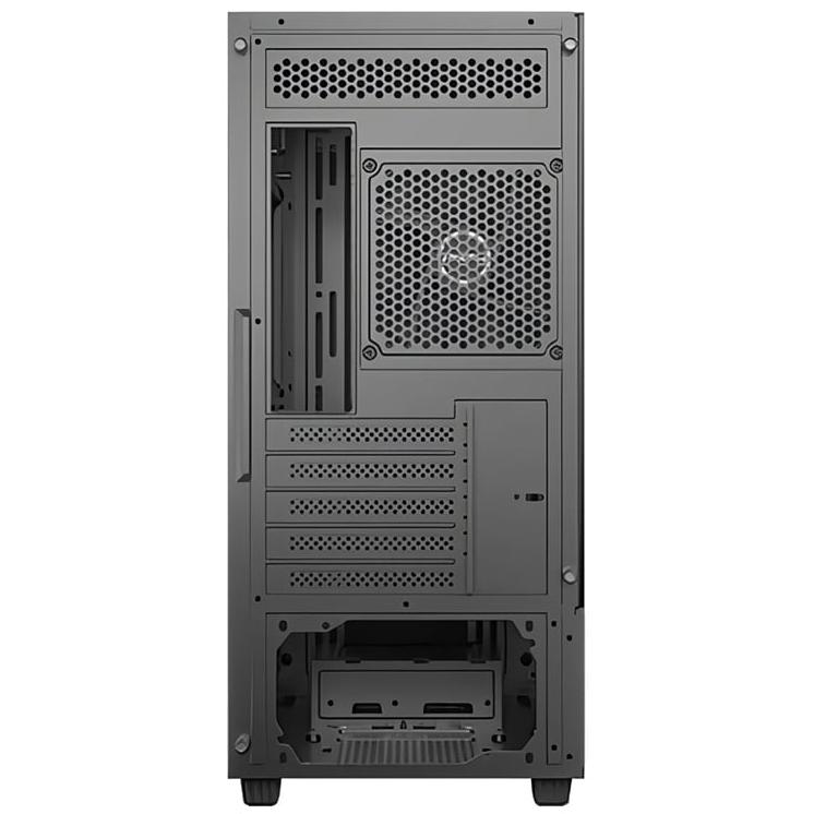 A large main feature product image of Antec NX500M ARGB - Micro Tower Case (Black)