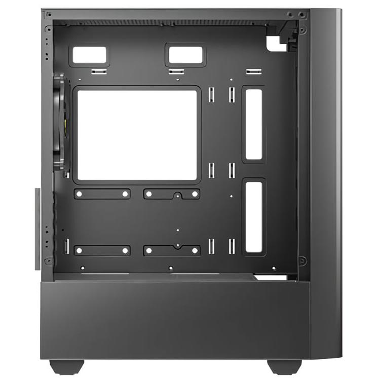 A large main feature product image of Antec NX500M ARGB - Micro Tower Case (Black)