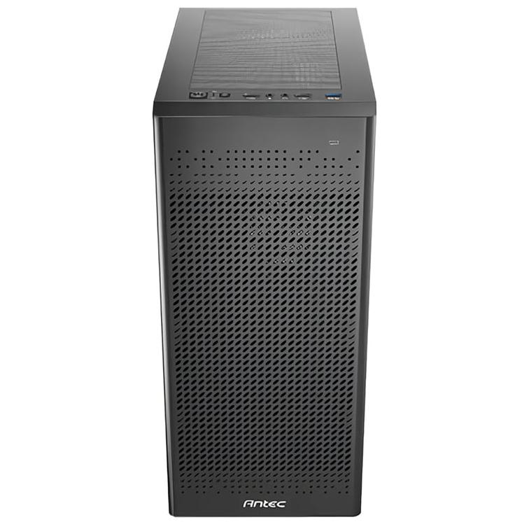 A large main feature product image of Antec NX500M ARGB - Micro Tower Case (Black)