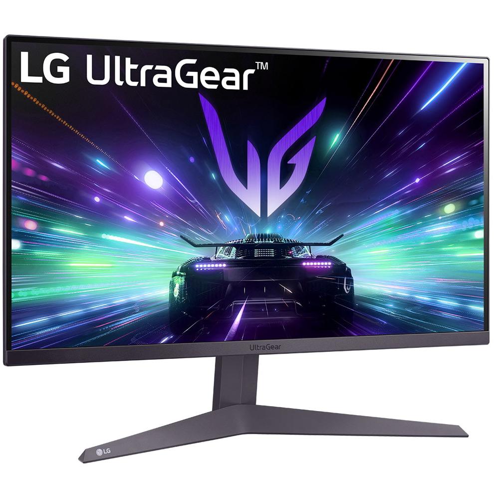 A large main feature product image of LG UltraGear 24GS50F-B 24" 1080p 180Hz VA Monitor