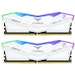 A product image of Team T-Force Delta RGB 64GB Kit (2x32GB) DDR5-6000 C38 (White)