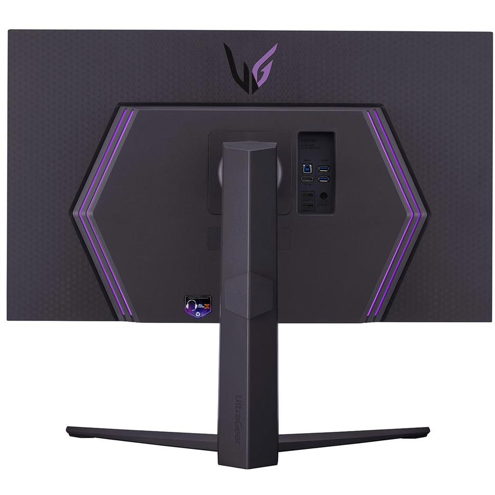 A large main feature product image of LG UltraGear 32GR93U-B - 32" 4K 2160p 144Hz IPS Gaming Monitor