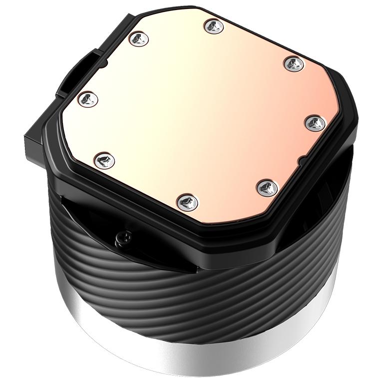 A large main feature product image of ID-COOLING FX360 INF 360mm ARGB AIO Liquid CPU Cooler (Black)