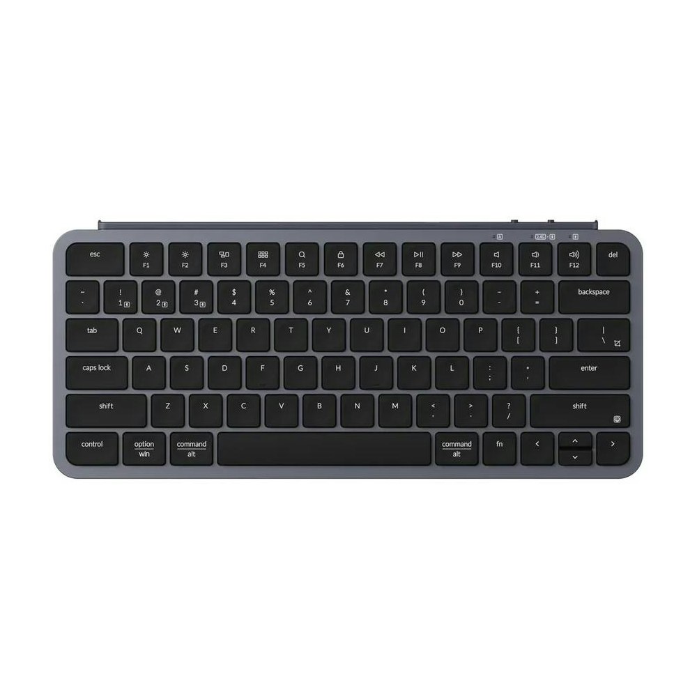 A large main feature product image of Keychron B1 Pro - Ultra-Slim Compact Wireless Keyboard (Space Grey)