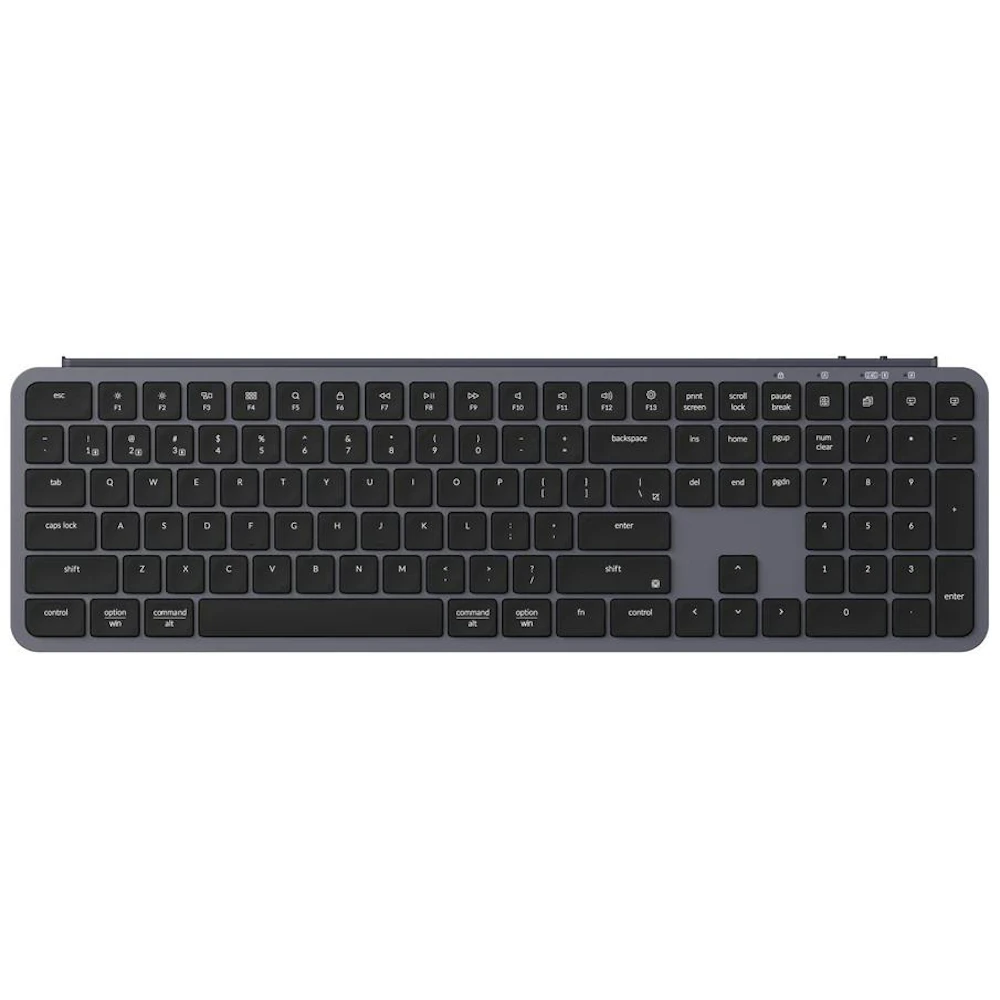 Keychron B6 Pro - Ultra-Slim Wireless Keyboard (Space Grey)
