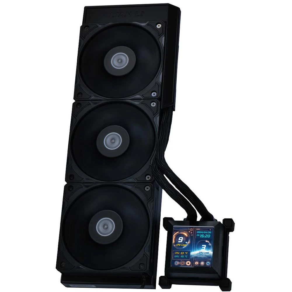 Lian Li HydroShift LCD 360S - 360mm AIO Liquid CPU Cooler (Black)