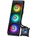 A product image of Lian Li HydroShift LCD 360R RGB 360mm AIO Liquid CPU Cooler - Black