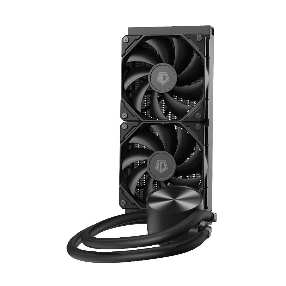 A large main feature product image of ID-COOLING FX240 PRO 240mm AIO Liquid CPU Cooler (Black)