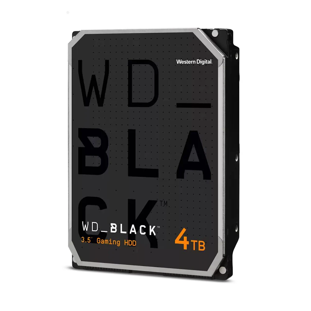 WD BLACK 3.5" Gaming HDD - 4TB 256MB