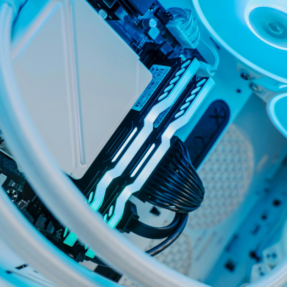 A large main feature product image of PLE Mist 4080 Super Prebuilt Ready To Go Gaming PC