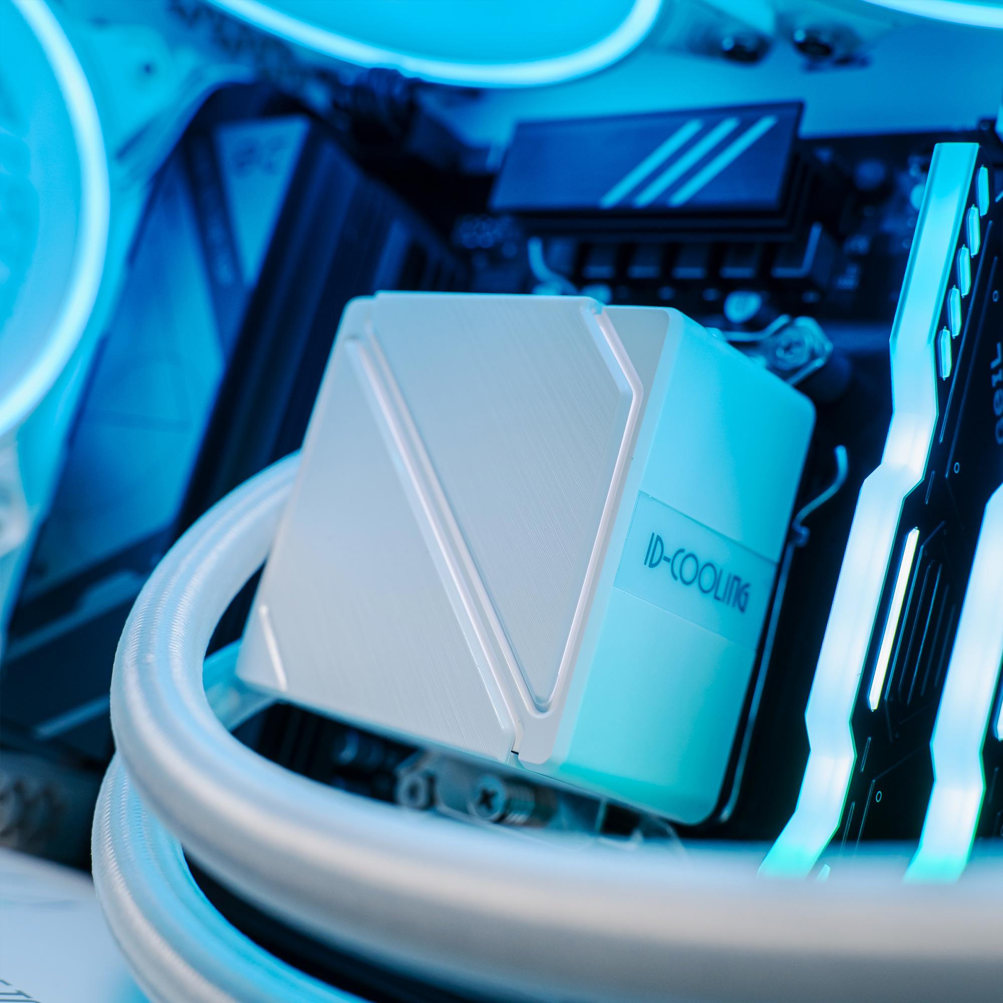 A large main feature product image of PLE Mist 4080 Super Prebuilt Ready To Go Gaming PC