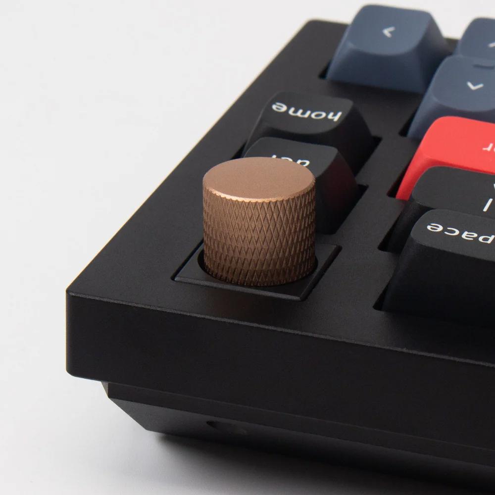 A large main feature product image of Keychron Aluminium Knob - Rose Gold