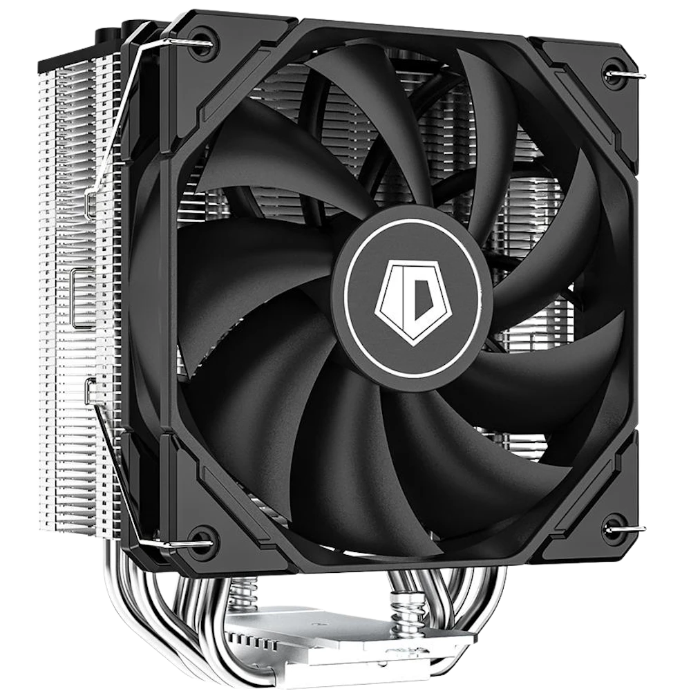 A large main feature product image of ID-COOLING SE-224-XTS CPU Cooler