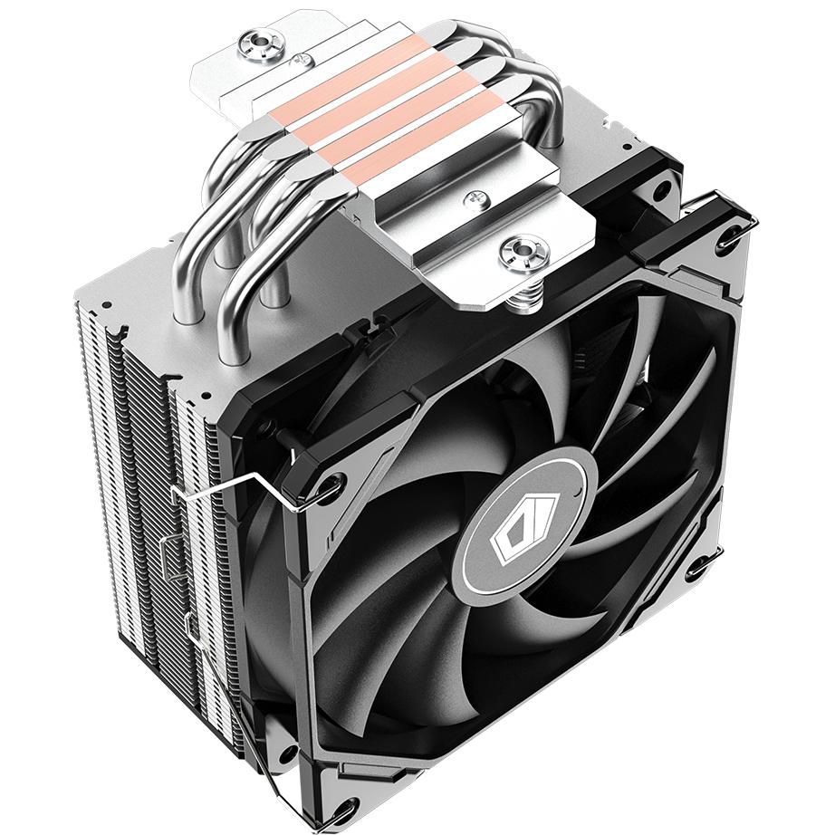 A large main feature product image of ID-COOLING SE-224-XTS CPU Cooler