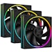 A product image of ID-COOLING AF Series 120mm ARGB Case Fan 3 Pack - Black