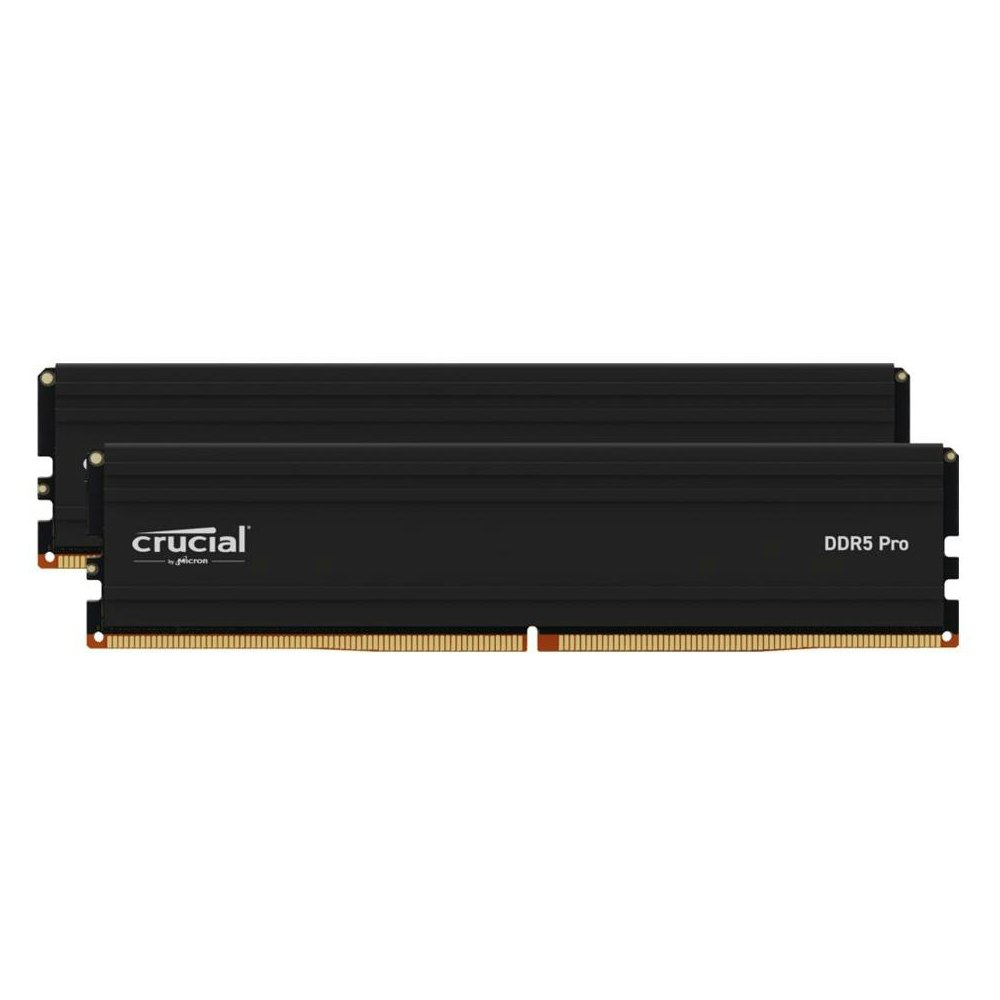 A large main feature product image of Crucial Pro 32GB Kit (2x16GB) DDR5-6000 C48