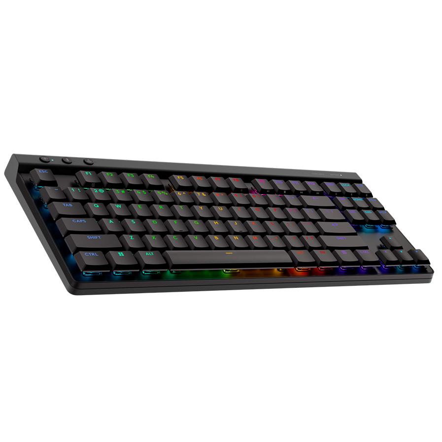 A large main feature product image of Logitech G515 Lightspeed TKL Wireless Gaming Keyboard - Black