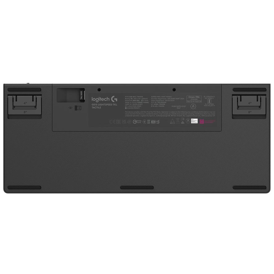 A large main feature product image of Logitech G515 Lightspeed TKL Wireless Gaming Keyboard - Black