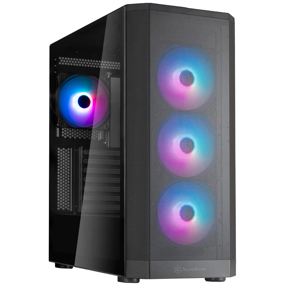 SilverStone FARA 514X ARGB Mid Tower Case (Black)