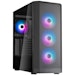 A product image of SilverStone FARA 514X Mid Tower Case - Black