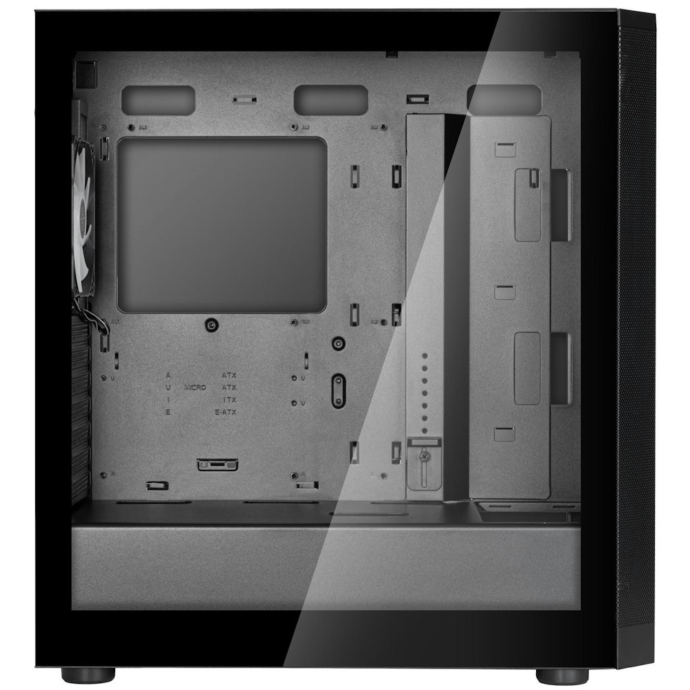 A large main feature product image of SilverStone FARA 514X ARGB Mid Tower Case (Black)