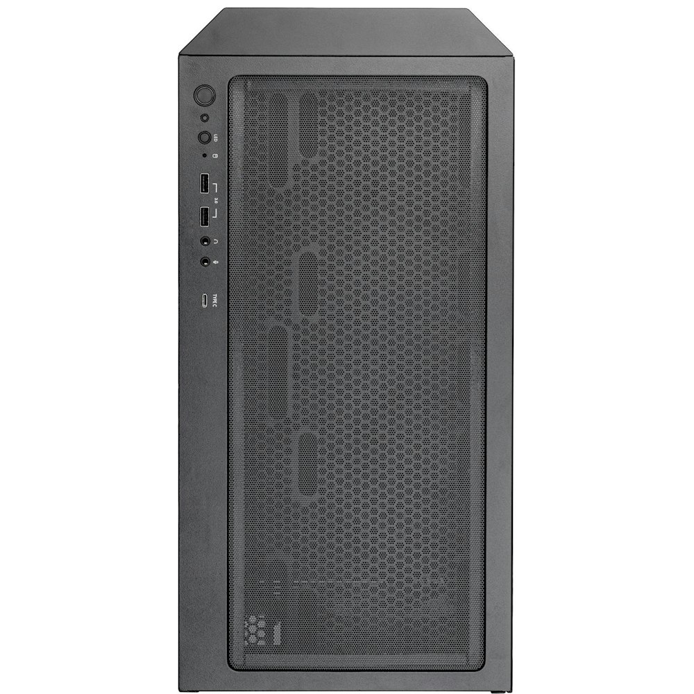 A large main feature product image of SilverStone FARA 514X ARGB Mid Tower Case (Black)