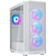 A small tile product image of SilverStone FARA 514X ARGB Mid Tower Case (White)