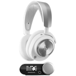 A small tile product image of SteelSeries Arctis Nova Pro Wireless - Gaming Headset - White