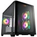 A product image of FSP S380 Mid Tower Case - Black