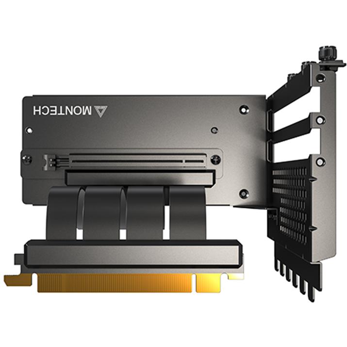 A large main feature product image of Montech Vertical GPU Mounting Kit (Black)