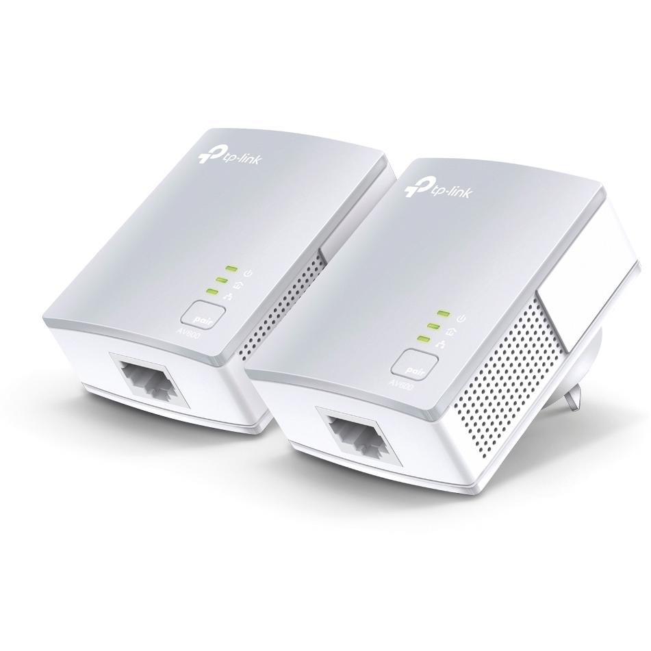 A large main feature product image of TP-Link PA4010 KIT - AV600 Powerline Starter Kit