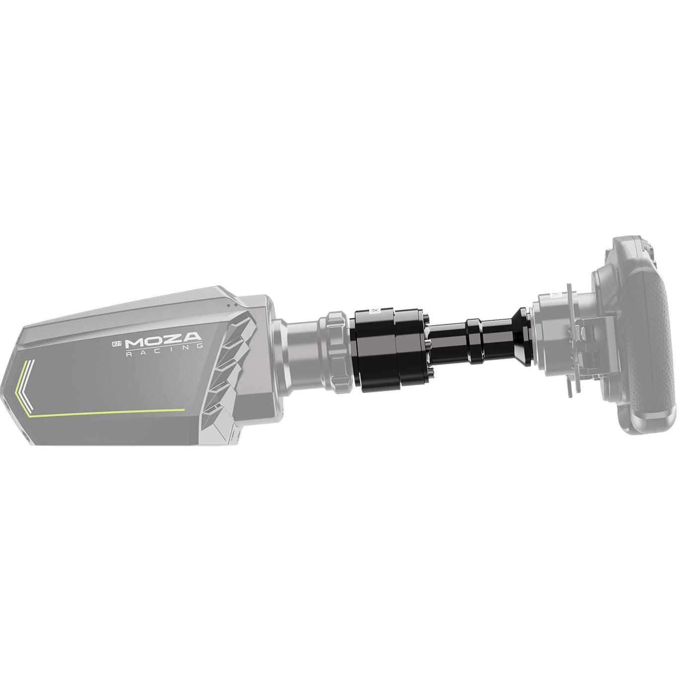 A large main feature product image of MOZA Wheel Base Extension Rod