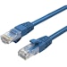 A product image of Cruxtec CAT6 0.3m Network Cable Blue